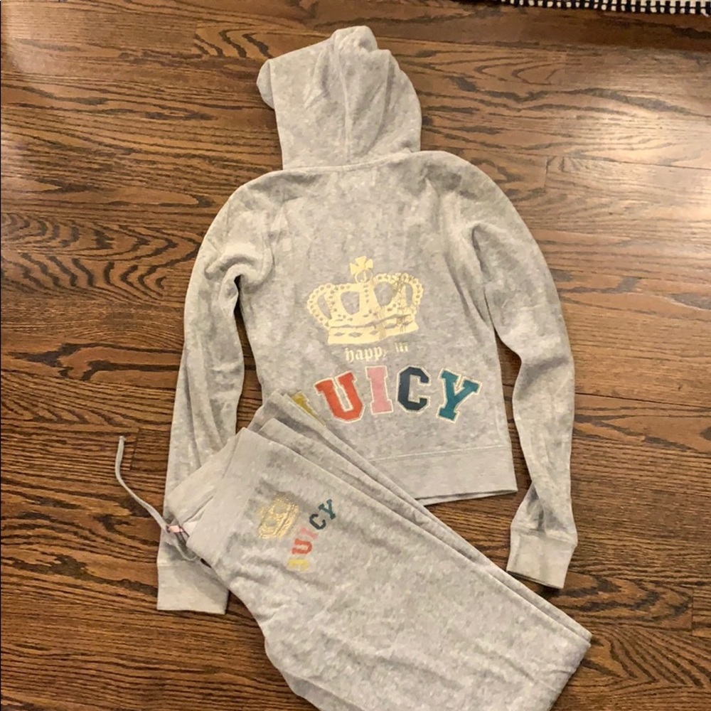 Juicy couture velour suit